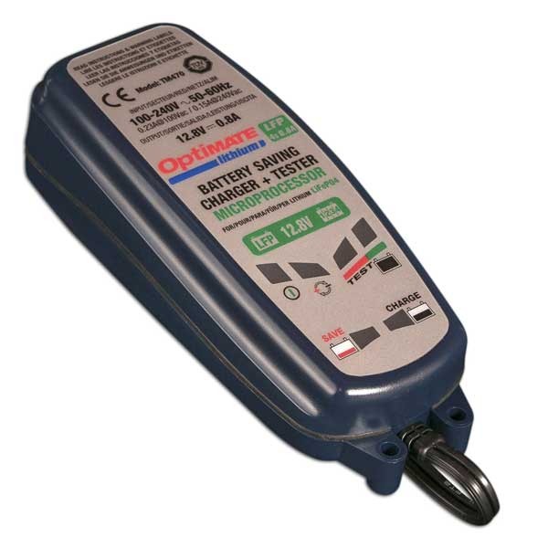 Tecmate , Caricabatterie Per Auto, Optimate Litio (0.80 A, 12V) - Immagine 3