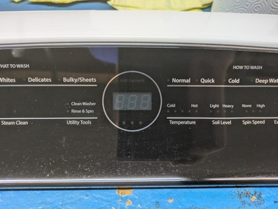 #ad USED WHIRLPOOL CABRIO CONTROL CONSOLE UI PART # W10662264 W11102318 $75.00