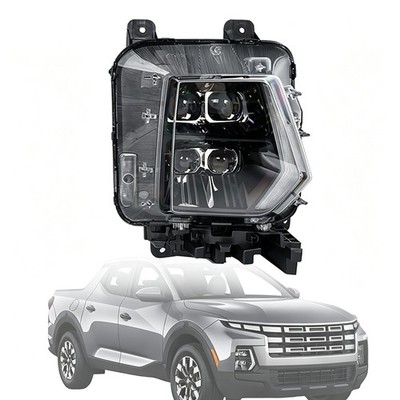 Full LED Headlight Assembly For 2024 2026 Hyundai Santa Cruz RH Passenger Side