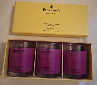 Pecksniffs Trio Duftkerzen Kollektion - Orientalisch - Trio Set schwer zu finden 11