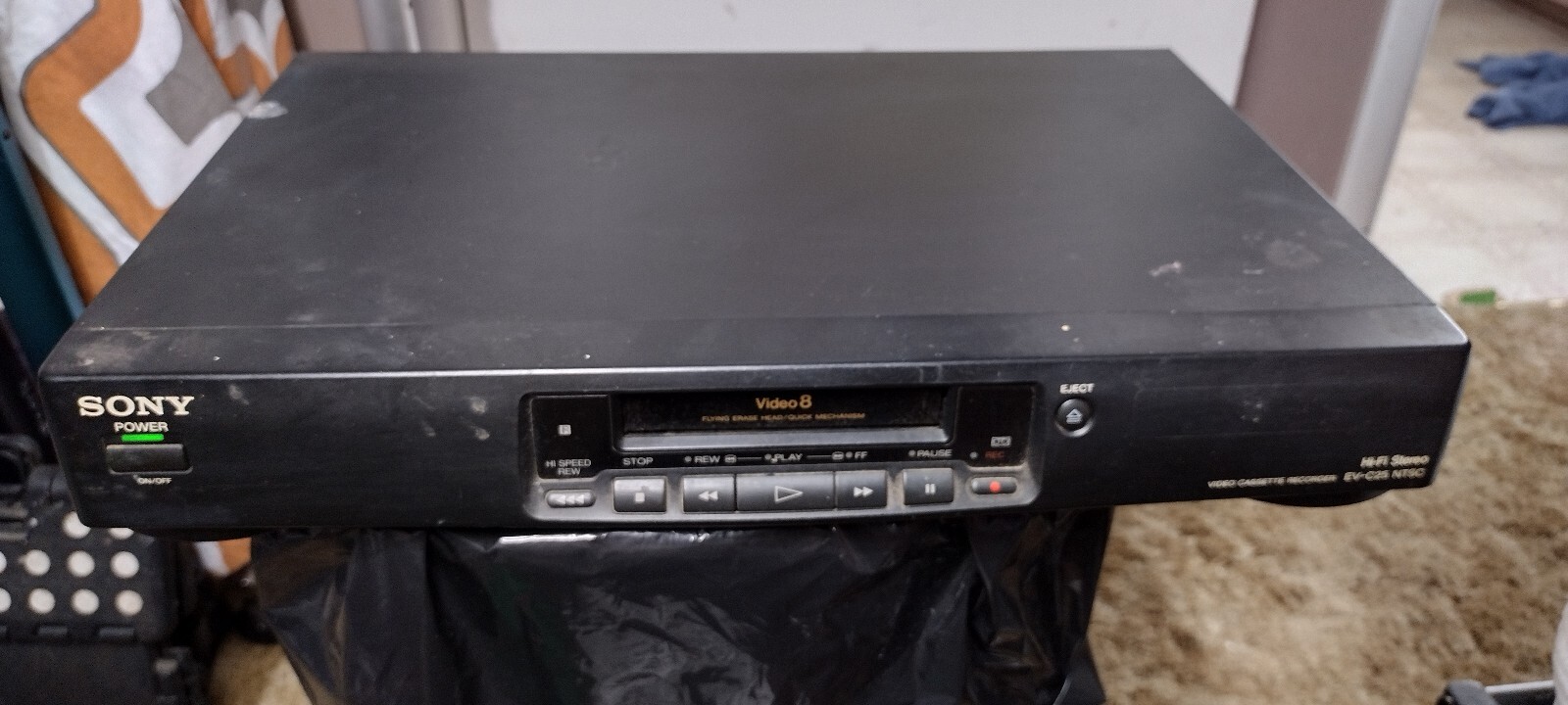 SONY EVC25 Video8 8mm Video 8 HiFi Stereo Player Recorder VCR eBay