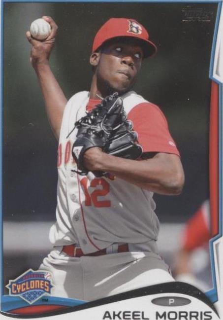 2014 Topps Pro Debut - Akeel Morris #21 - 1 of 1