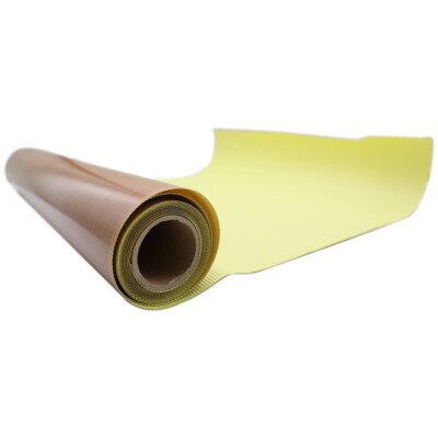 Local pick-up 36''x15' Self-Adhesive PTFE Fabric Sheet Heat Resistant Fabric 5mil