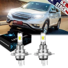 Combo LED Headlight Bulbs Fit for Honda CR-V CRV 2007 - 2014 High Low Beam White