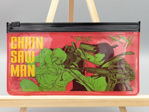 Chainsaw Man Slider Pouch collection "Gun Devil" JF2022 Official Goods jump New - Afbeelding 1 van 6