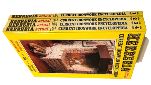 Herreria Current Ironwork Encyclopedia Spanish 2012 Hardcover Volume 1-4