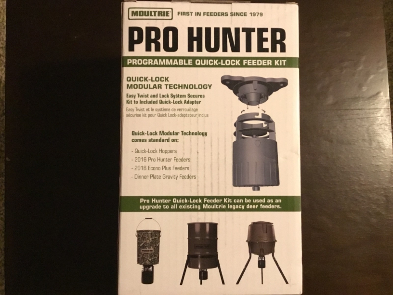 Moultrie Mfg 13053 Pro Hunter Quick Lock Feeder Kit