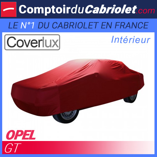Bâche Opel GT Coverlux en jersey contre la poussière et les micro-rayures de garage