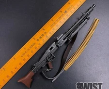 New1/6 Wwii German Mg42 Machine Gun Weapon Box Model for Scene Action Figure Toy