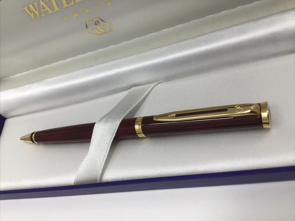 Lápiz Waterman Preface Thriller Red Gold Trim GT PCL Nuevo en Caja 32801 Nuevo de Lote Antiguo Foto 4 de 4