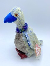 -H TY BEANIE BABY BABIES WITH TAG ANIMAL BIRD BUZZY THE BUZZARD 2000
