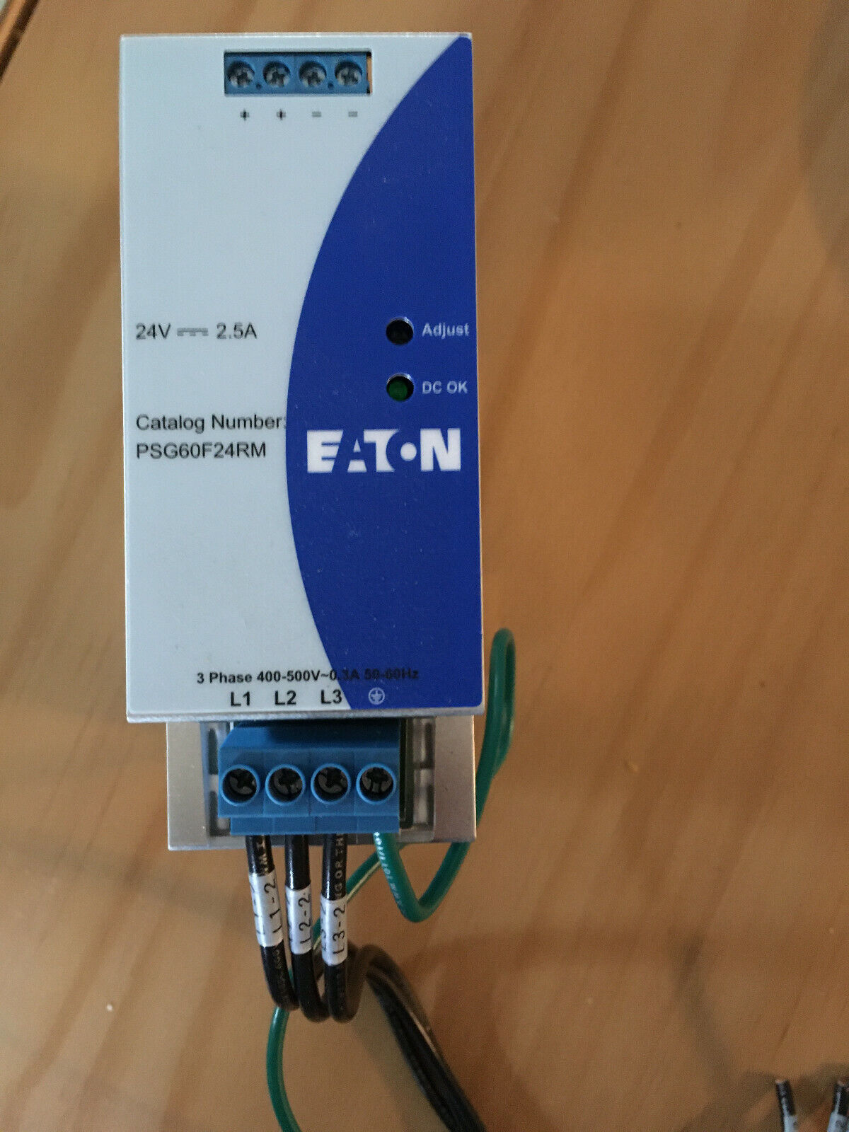 Eaton 3 Phase power supply 24V, 2.5A, 60W, PSG60F24RM