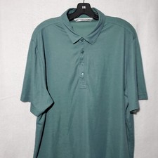Travis Mathew Polo Shirt Mens Extra Large Athletic Green Short Sleeve
