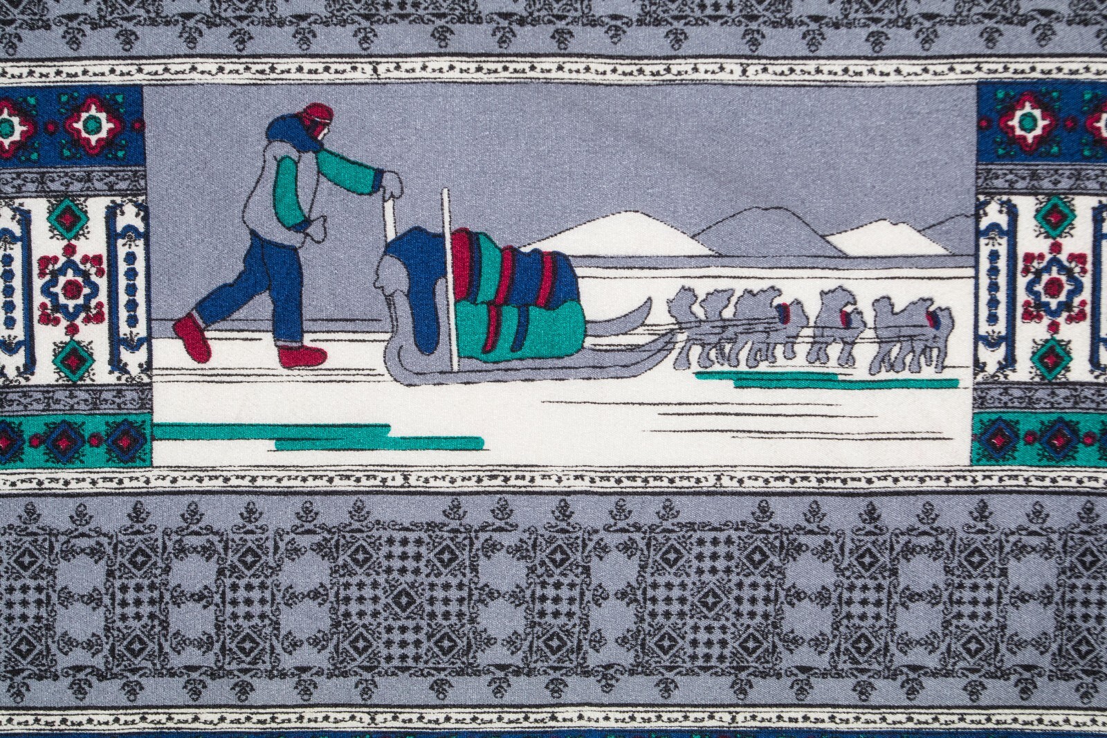 Authentic "Codello"/ "Codello" Silk Scarf - image 8