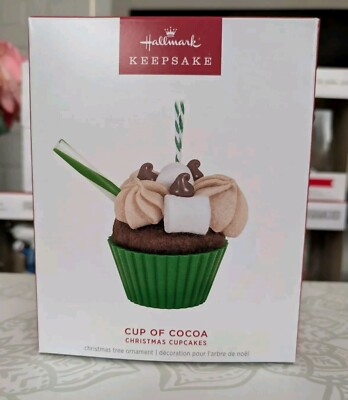 Hallmark Keepsake Ornament 2024 Christmas Cupcakes Cup Of Cocoa