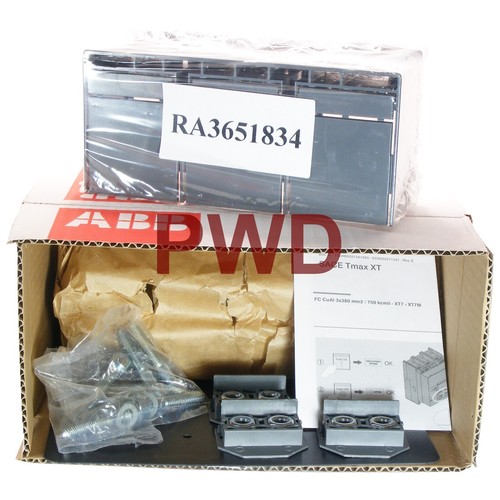 NIB ABB KXT7CUAL3X750KC-3 XT7 UL Front Terminals, FC CuAl 3 x 500-750kcmil, 3pcs - Picture 4 of 13