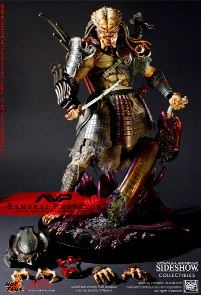 Hot Toys Artist Collection AVP Samurai Predator 1/6 Figure -Alien