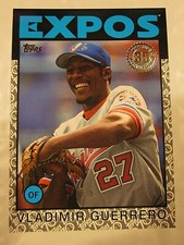 2021 TOPPS PLATINUM 86B-68 VLADIMIR GUERRERO 1986 35th ANNIVERSARY EXPOS 03/70