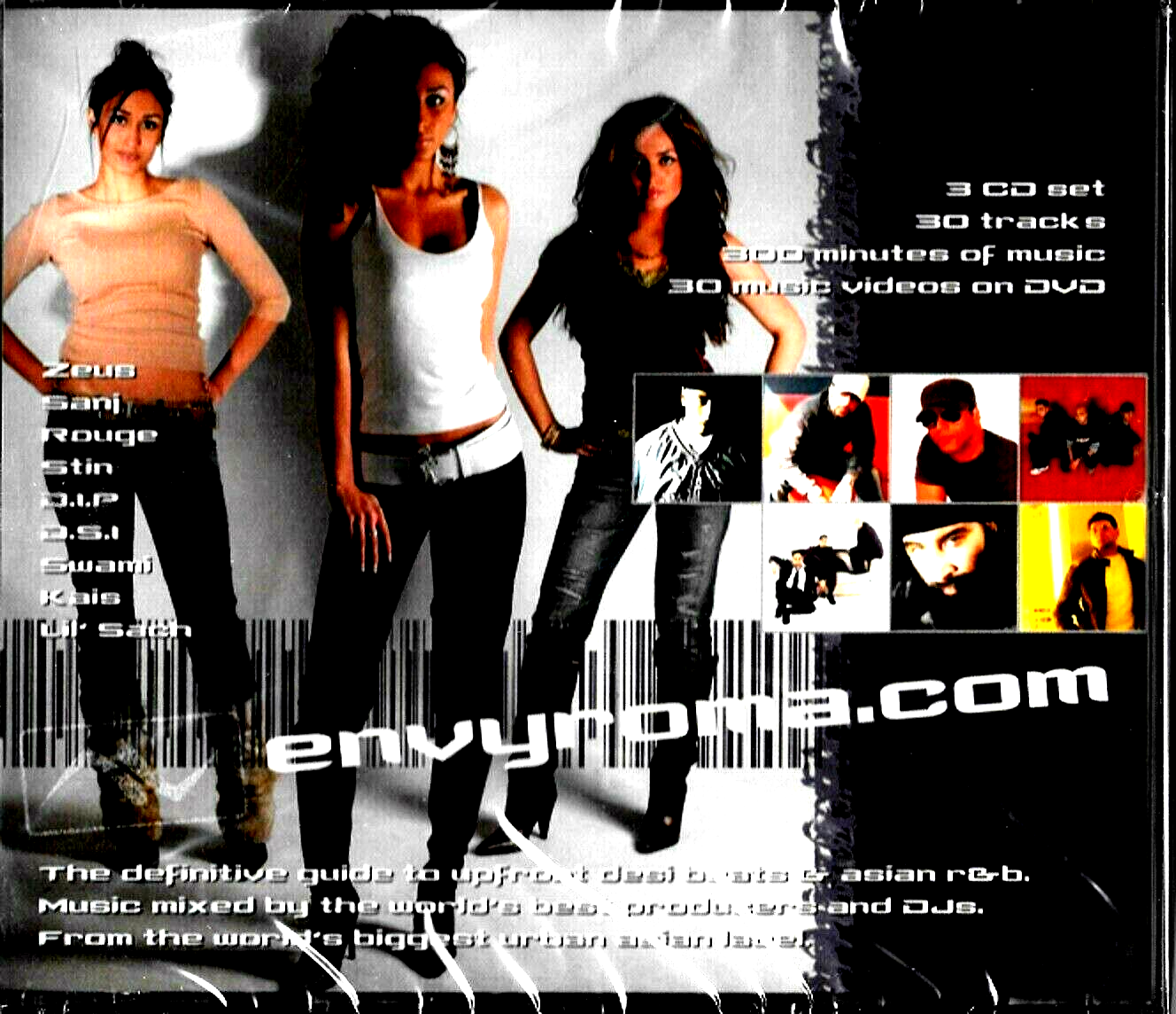 EnvyRoma.com - ZEUS, SWAMI + Various Artists - 2CDs + DVD (5 hours of music)