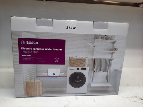 BOSCH ELECTRIC TANKLESS WATER HEATER TRONIC 6100 C - Picture 2 of 5
