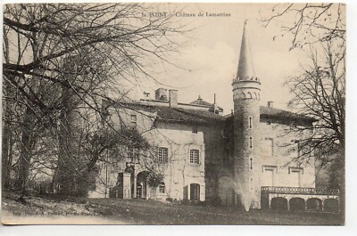 LAMARTINE - MILLY - St POINT - Saone & Loire - CPA 71 - le Chateau