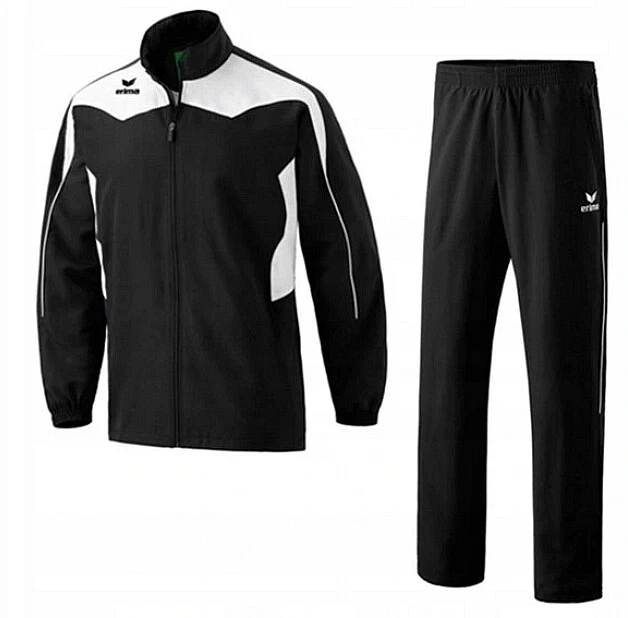 Erima Shooter Line Trainingsanzug schwarz weiß 150632
