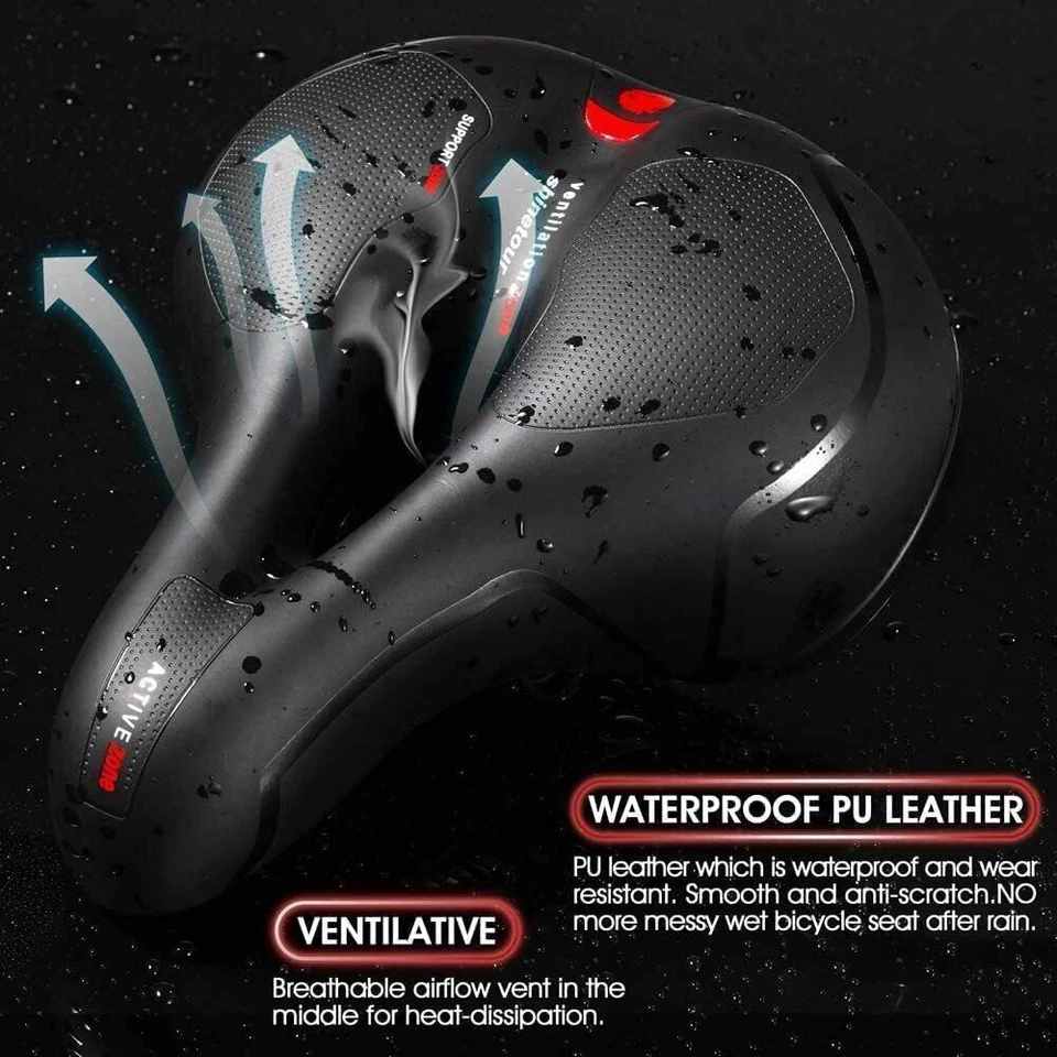Ergonomische Fahrrad Sattel Fahrradsitz Schlitz Prostata Herren Damen e-Bike - Bild 3 von 4