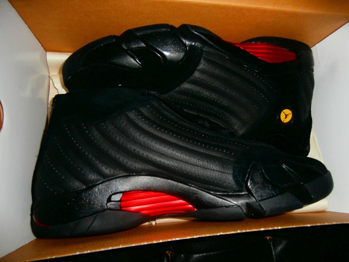 NIKE AIR JORDAN 14 LAST SHOT DANCE 1985 2005 RETRO 20TH
