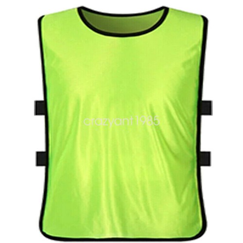 6 Soccer Basketball Pennies Adult Jerseys Sports Team Scrimmage Training Vests - Picture 23 of 26