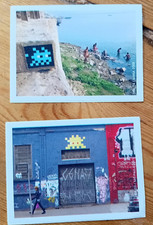 Space Invader 2 Official Stickers unsigned print kit alias Book