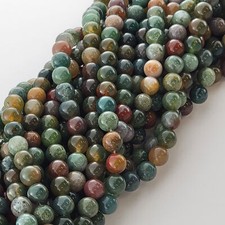 Indian Agate Beads Gorgeous Gemstone Natural Smooth round Beads 4Mm 6Mm 8Mm 10Mm