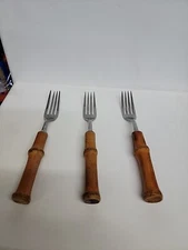 13 Assorted pc REAL Bamboo MCM  Japan Tiki Set. Exact as er photos.