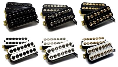 Crusader Seven String Humbuckers, Choice of 7S Bridge/Neck/Set Options & Colors
