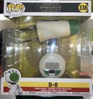 Funko Pop! Vinyl Jumbo 10 in: Star Wars - D-0 (10 inch) - New,Box Bent A Little