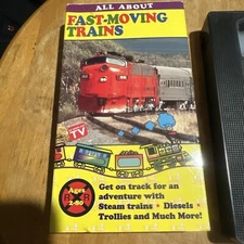 All About Fast Moving Trains VHS