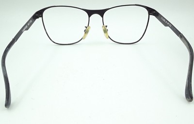 Sanford Hutton Black and White Sunglasses 1980s Sanford Hutton Purple & Black Leopard Print Metal  main image 4
