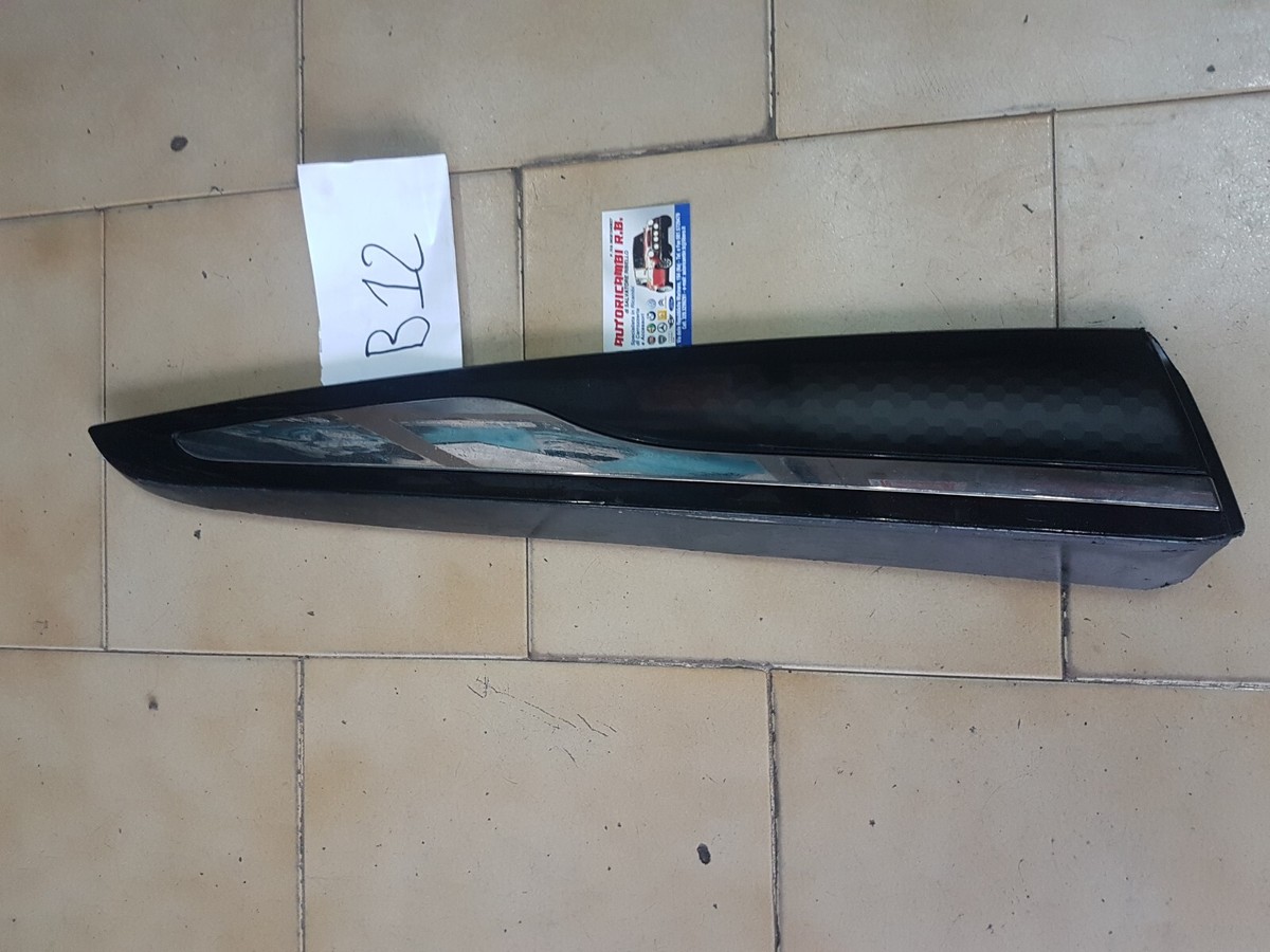 Modanatura Laterale Posteriore Destra Per Renault Lodgy (2012-) - Numero OEM 828762880R, Nero - Foto 5