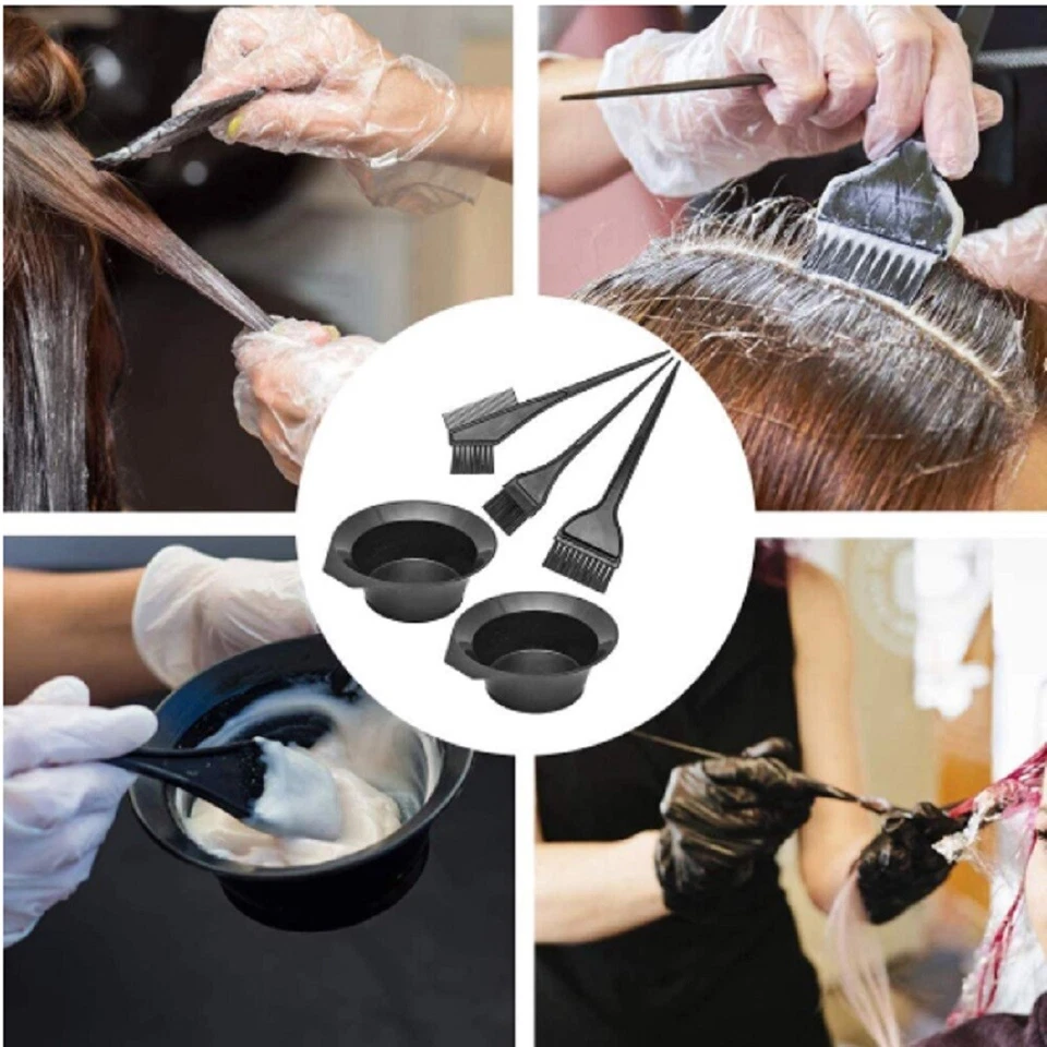 22-Piece Professional Hair Coloring Kit –Dye Brush, Comb, Bowl & Salon Tint Tool - Image 3 of 4