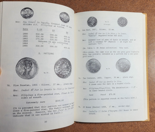 Coins Medals & Tokens of the Philippines by Aldo Basso - SIGNED 1968 Hardcover - Foto 13 di 16