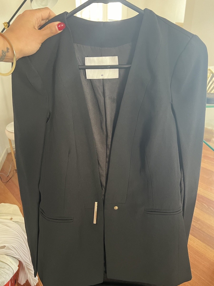 Sheike Cape in Black Tailored Work Cape, RRP: $200, Size: (AU6-8