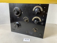 Amateur custom Radio Steam Punk Dials Tube AM Ham stereo Coil Marconi 2D12