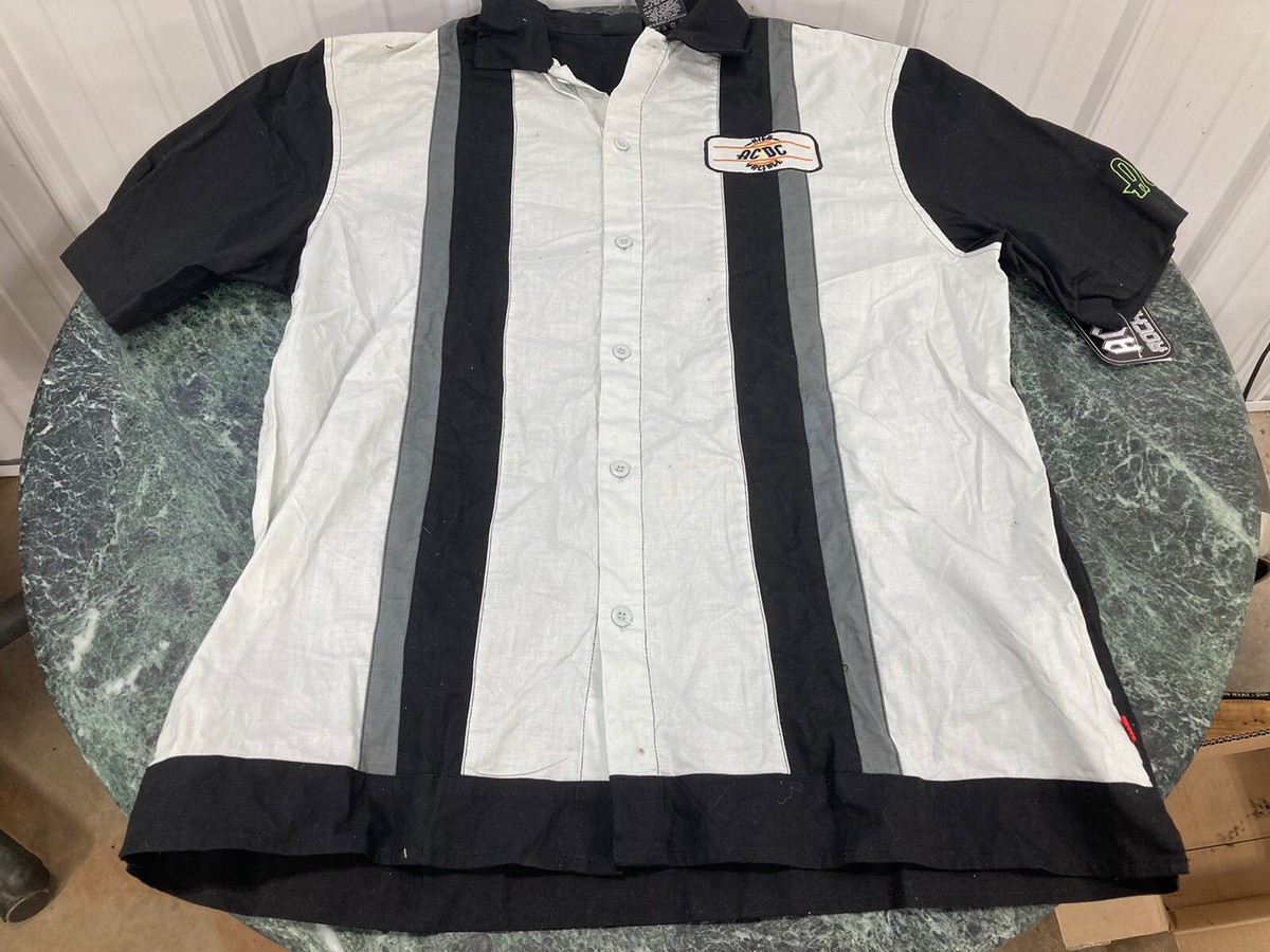 AC/DCボウリングシャツ AC/DC 2005 Rockware High Voltage Bowling Shirt Button Up