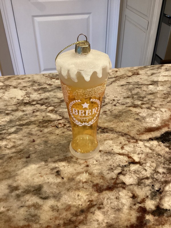 Beer Ornament Plastic