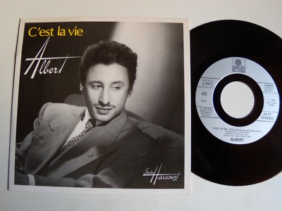 ALBERT: C'est la vie (c'est com'ci) 7'' 45T ARIOLA 109753 Fotostudio Harcourt