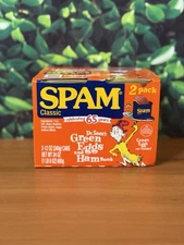 -IN HAND- SPAM Dr. Seuss "Green Eggs & Ham" 2-Pack 65th Anniversary Exp. 7/2028