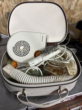 Vintage 1960s Ronson Escort 2000 Portable Hair Dryer w Case – Working