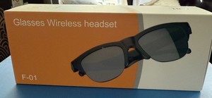 F-01 Smart Glasses Wireless Bluetooth Headset Music UV-Proof IPX4 Waterproof