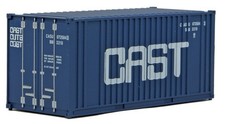 Walthers SceneMaster 20' Corrugated Container with Flat Panel, Cast
