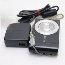 SONY Cyber-shot DSC-W810 Digital Camera Black Tested Working From Japan
