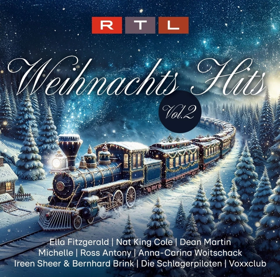 RTL Weihnachts - Hits Vol. 2 ( Neuheit 17.10.2025 ) 2 CD NEU & OVP VVK